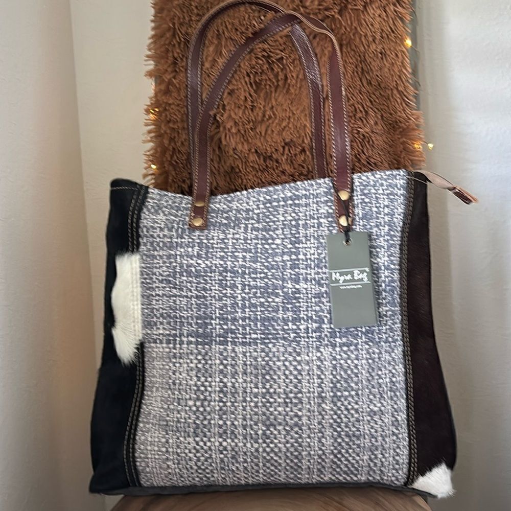 Myra Bag Ruffy-Tuffy Tote Bag NWT